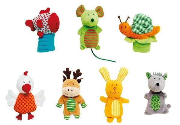 Pack De 10 Marionnettes à Doigt 